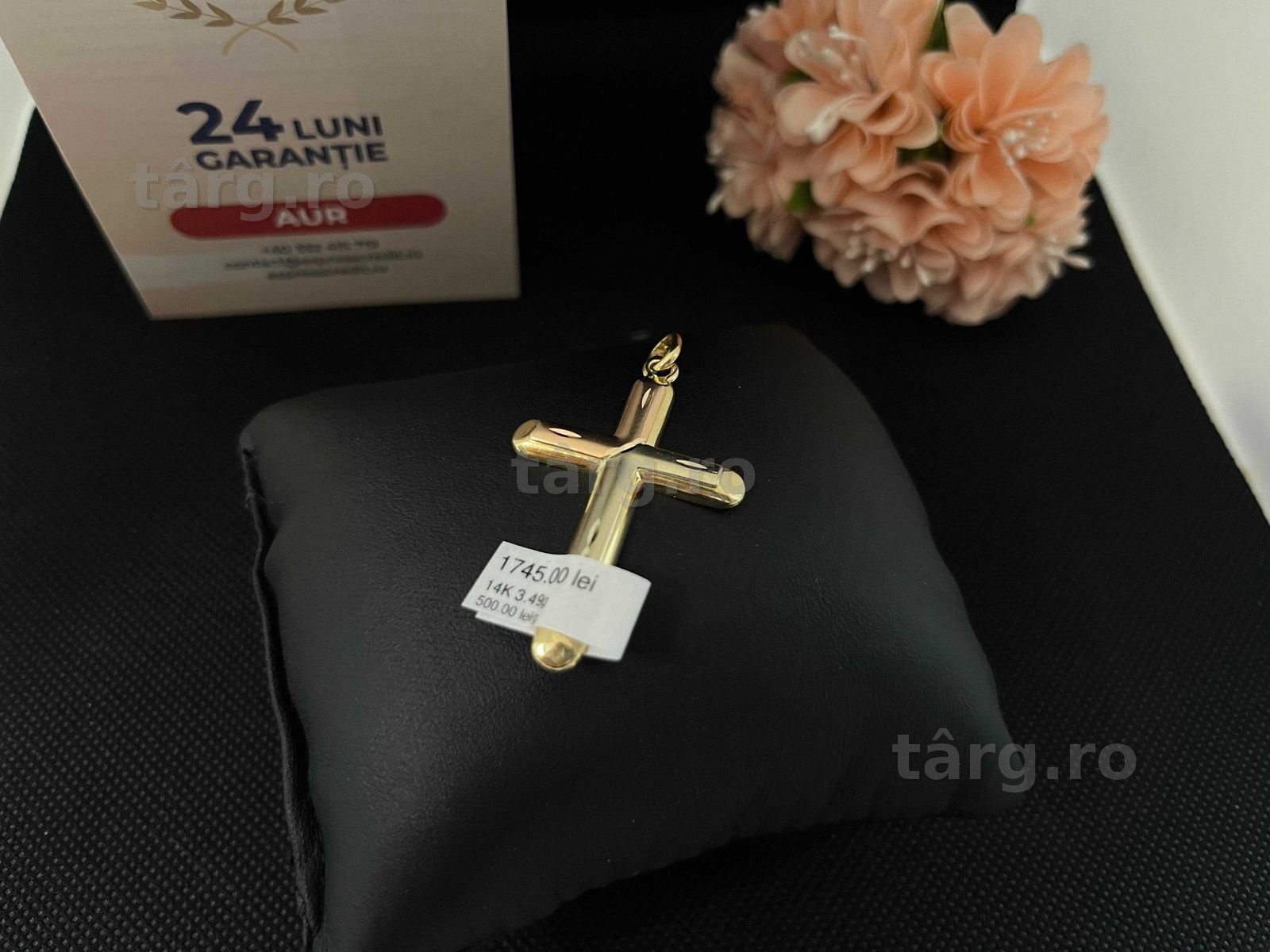Pandantiv Aur 14k 3.49g (AG16 Moldova b33169.7)-Garantie 2 ani! 3