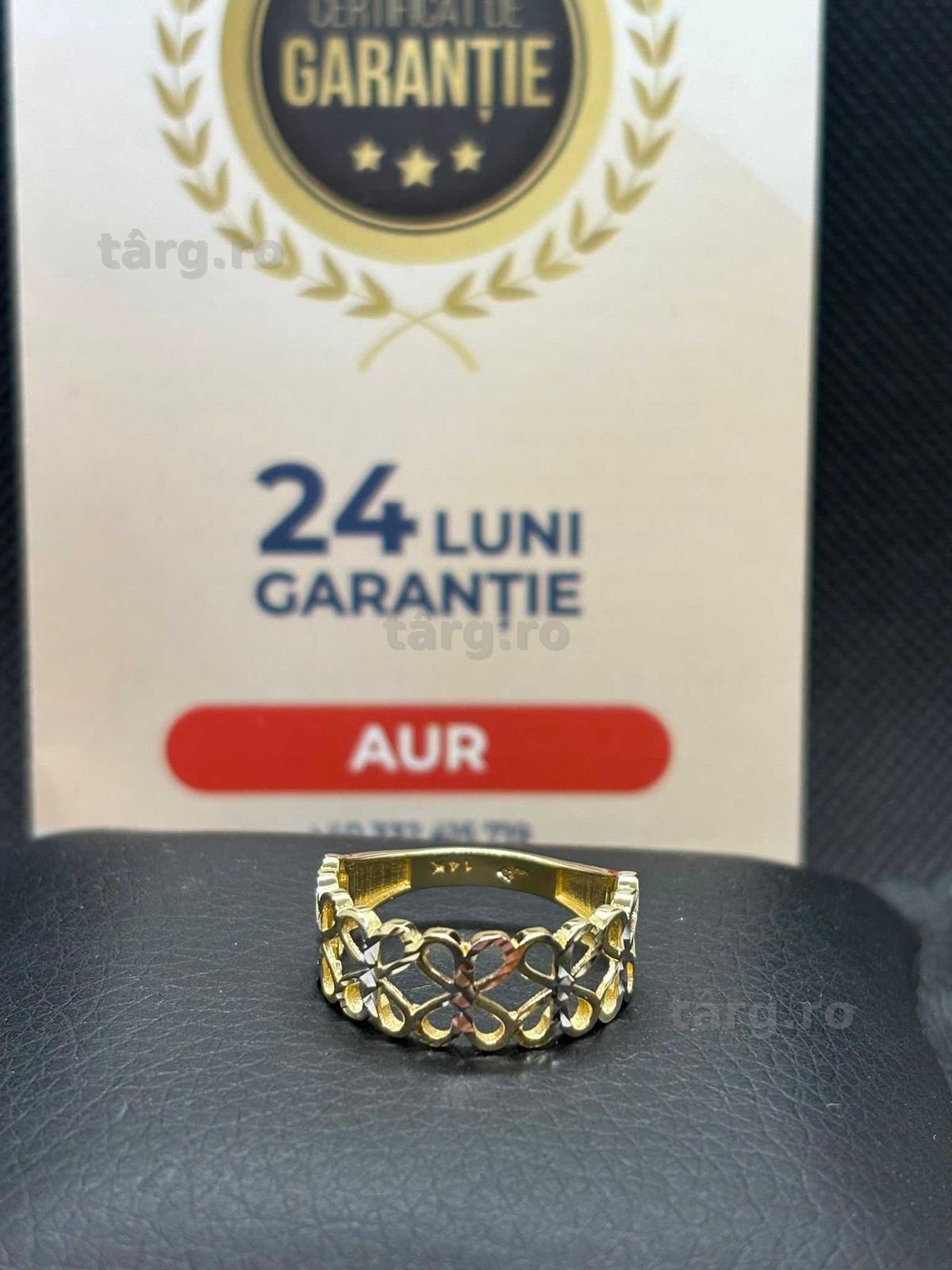 Inel aur 14k 2.65g (B.25782 AG31 Barboi) Garantie 2 ani! 2