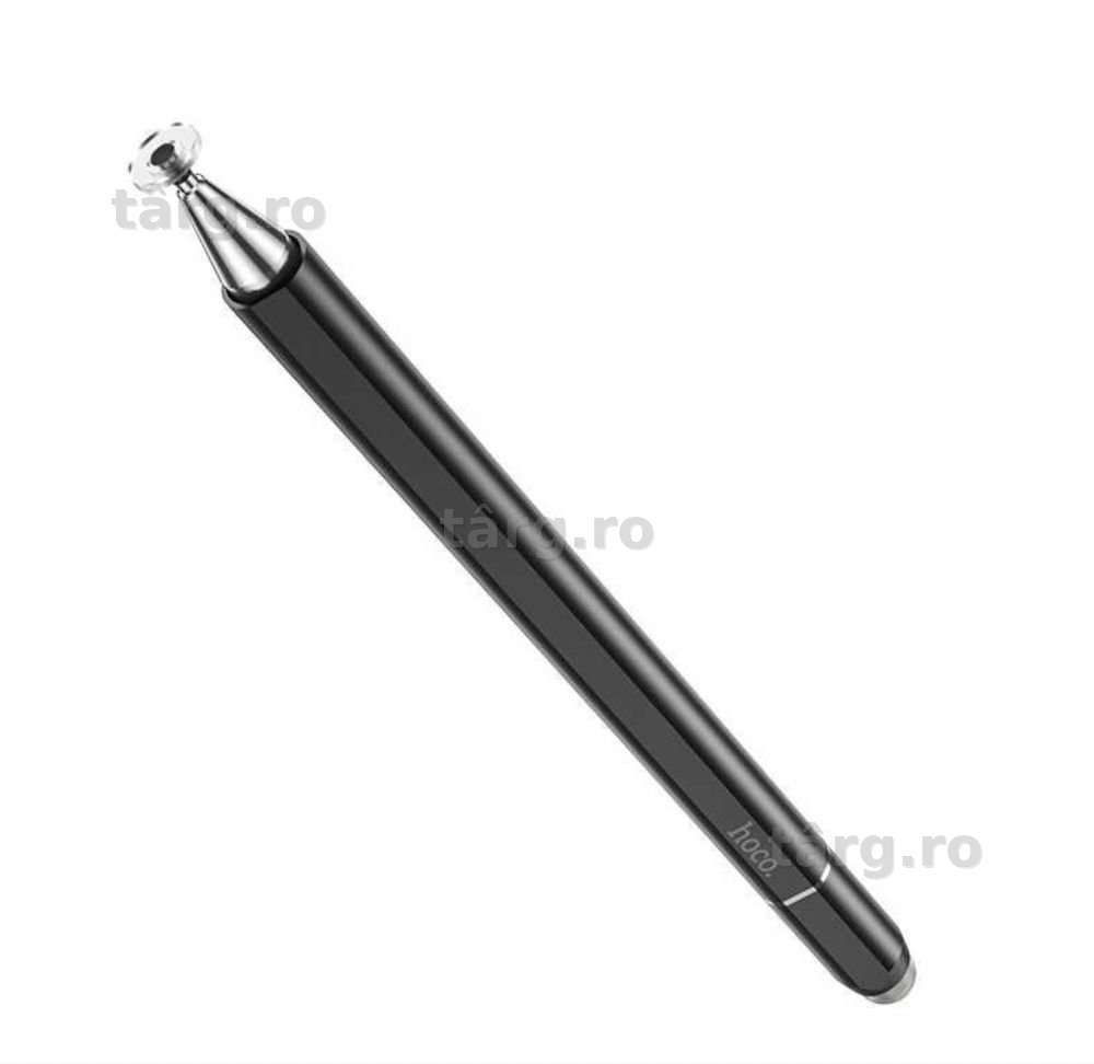 Stylus 3 in 1 Hoco, Smartphone si Tableta, Pix digital Touch, Alb 5