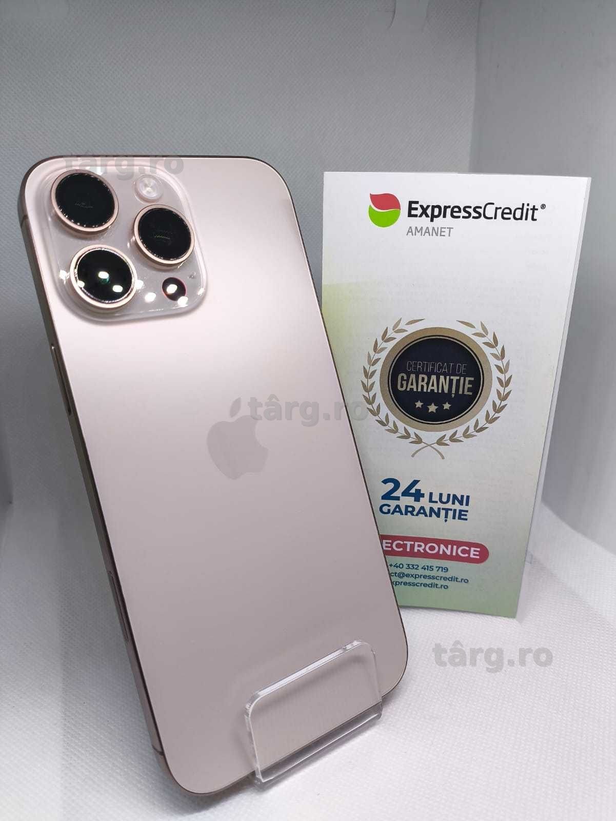 (AG41) Telefon Apple iPhone 16 Pro Max  b3760 2 ani garantie