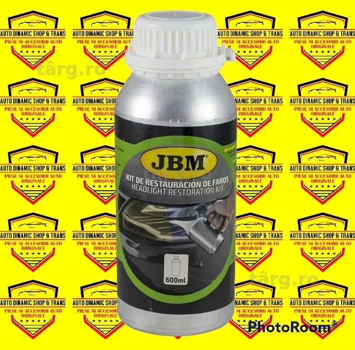 Rezervă substanța polimer lichid restaurat faruri JBM 600 ml solutie
