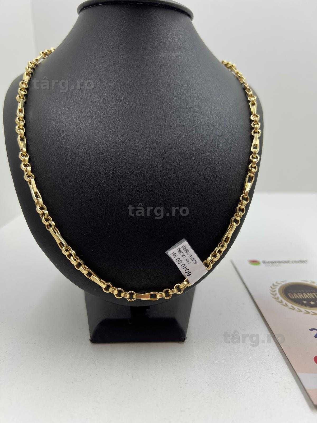 Lant  Aur 14K 12.28g (Ag25 Belvedere B.43915.1) Garantie 2 ani! 2