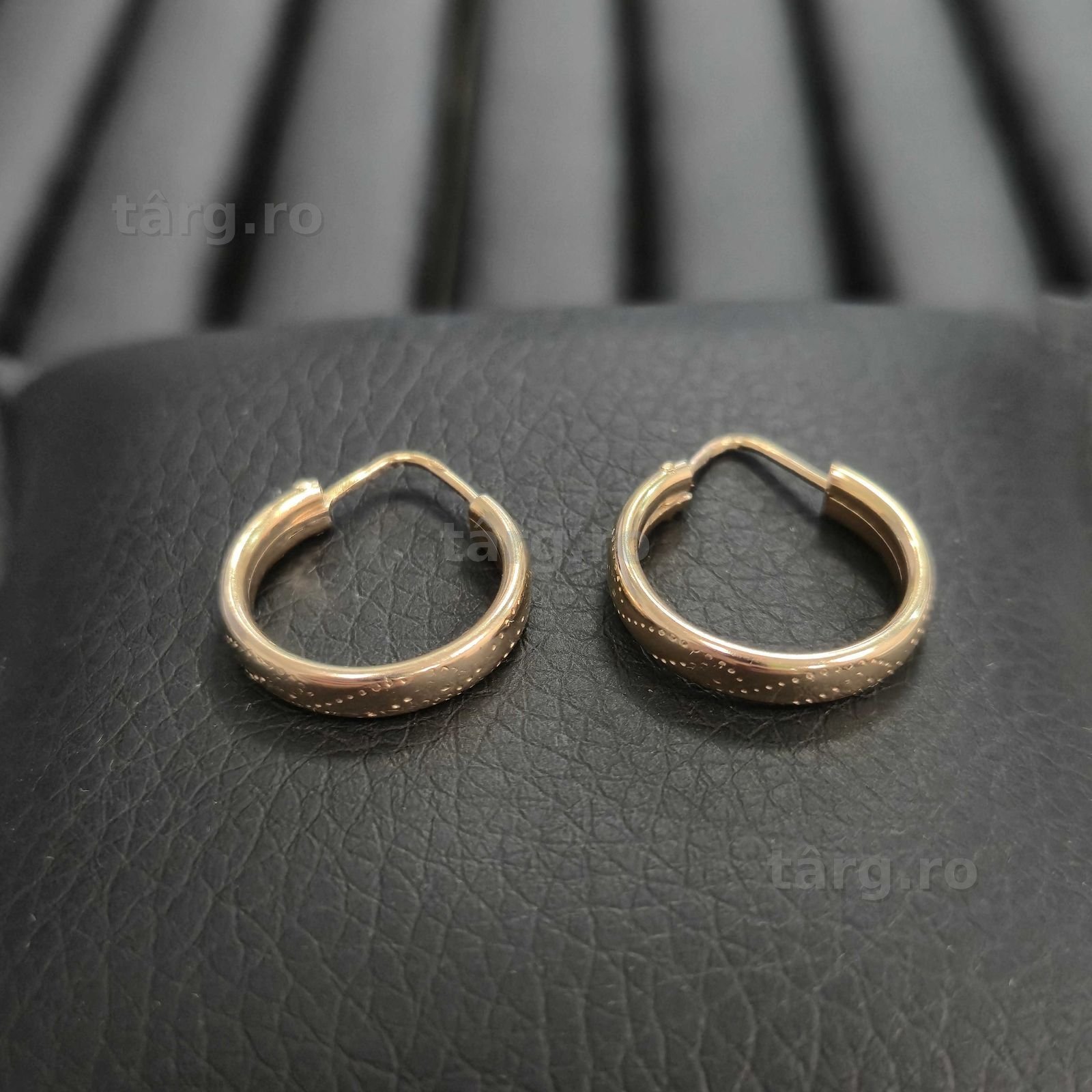 Cercei Aur 18K - 3.35 grame/ 2177 lei   ( B32876.1 / Ag28 Doi Baieti ) 2