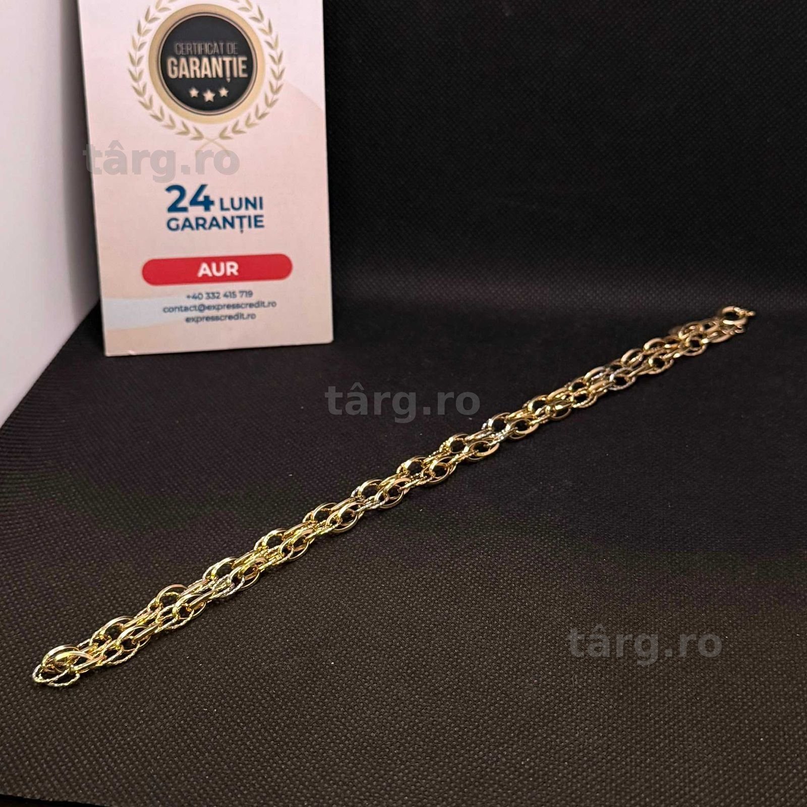 Lant aur 14K 8.22g (AG15 Gara 1 B34146.2) Garantie 2 ani! 3
