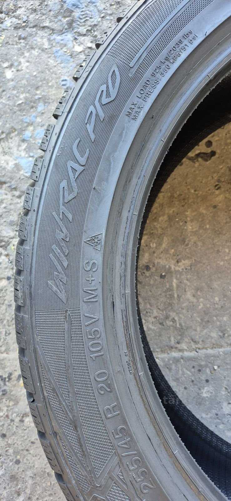 4 anvelope iarna ca noi Vredestein 255/45/20,dot 2021.Pretul este pe bucata. 6