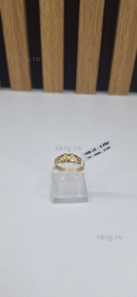 Inel Aur 14 K 3,28 Gr Masura 21/61 #48625