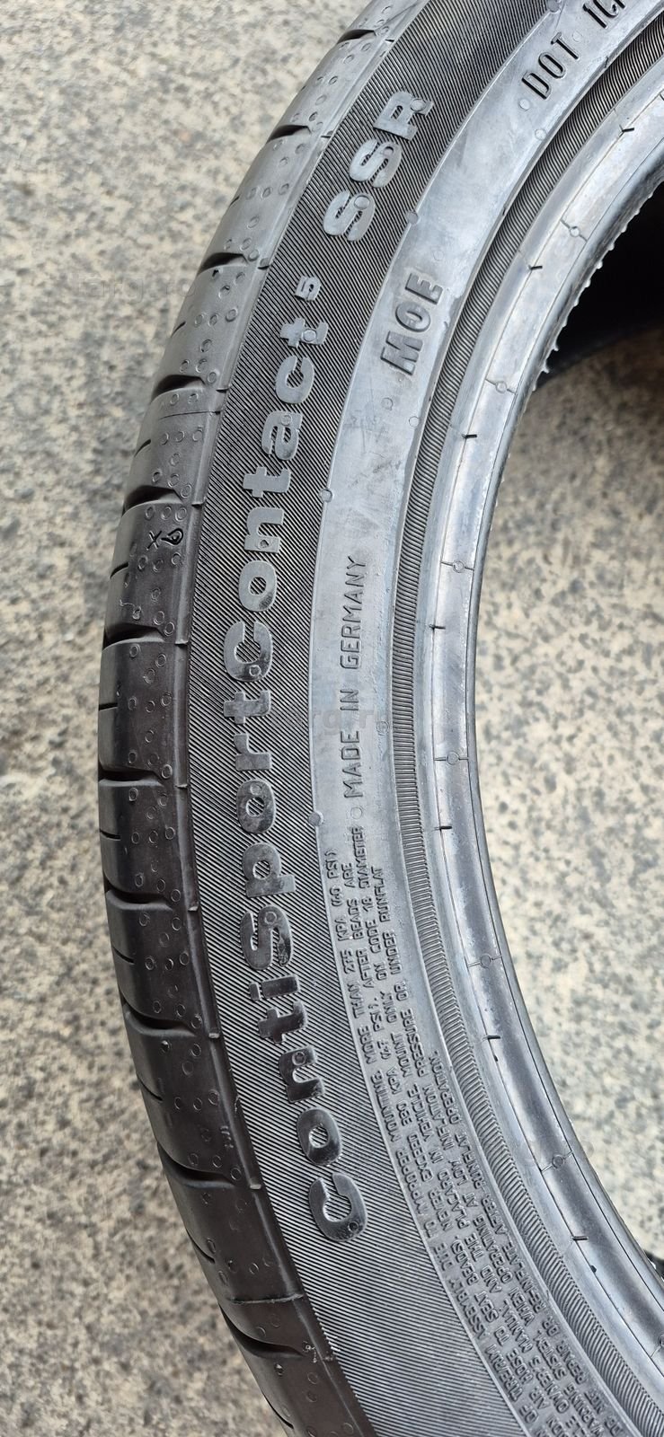 2 anvelope vara runflat ca si noi Continental 245/40/18,dot 2024.Pretul este pe bucata. 4