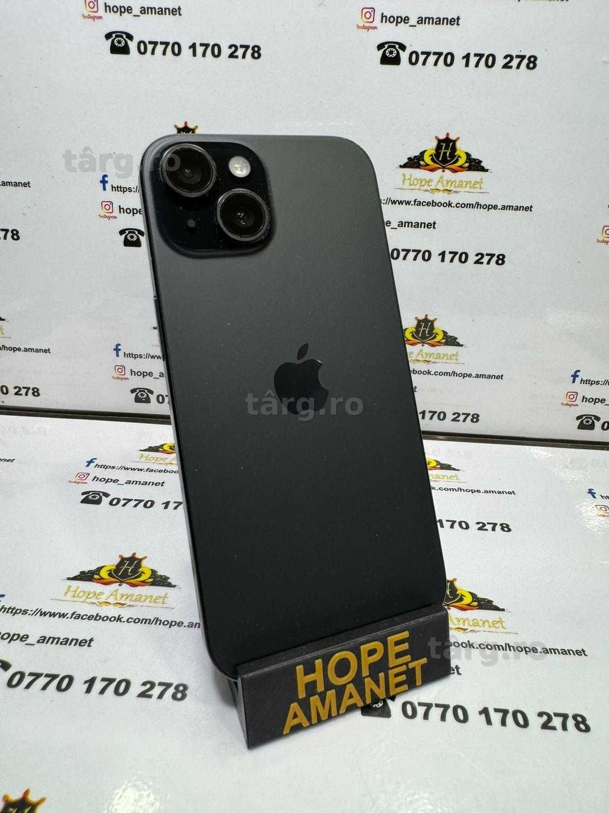 Hope Amanet P13 / iPhone 15/Black /128 GB