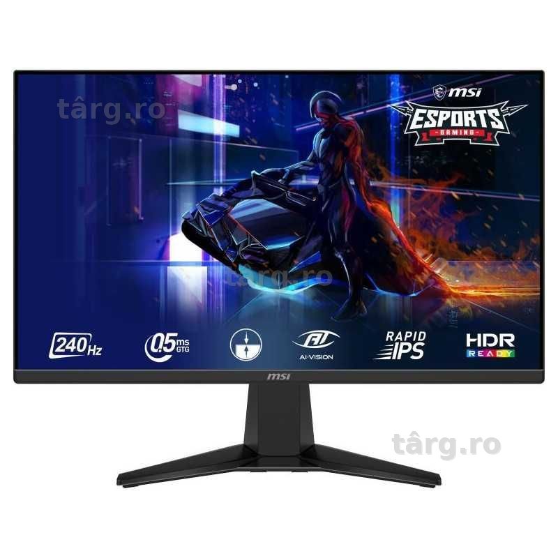 Monitor LED MSI Gaming MAG 245F X24 23.8 inch FHD IPS 0.5 ms 240 Hz HDR FreeSync Premium