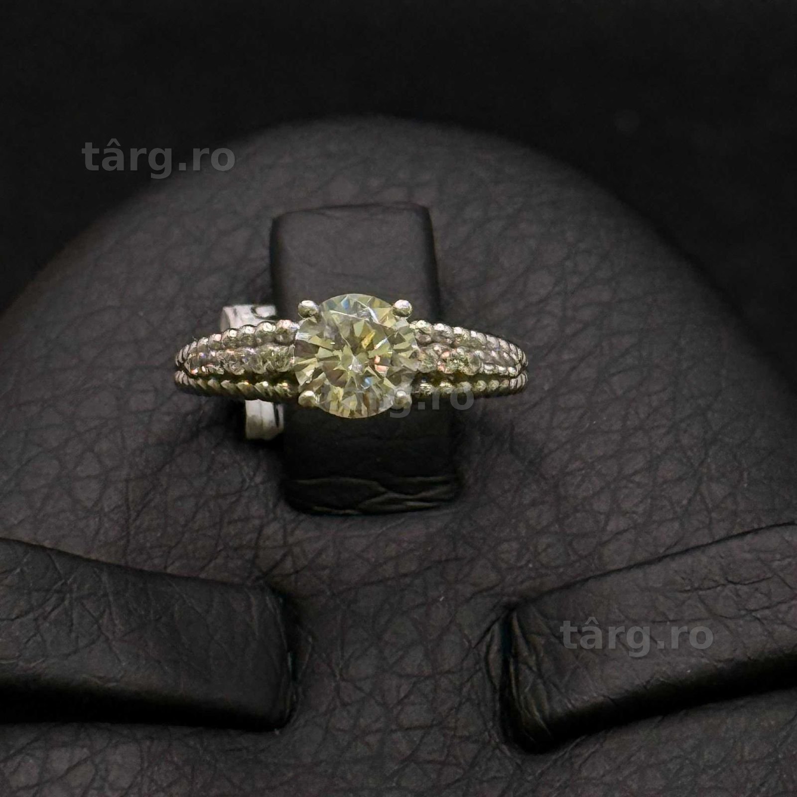 Inel aur alb 14K 2.49g (AG15 Gara 1 B34636.1) Garantie 2 ani!