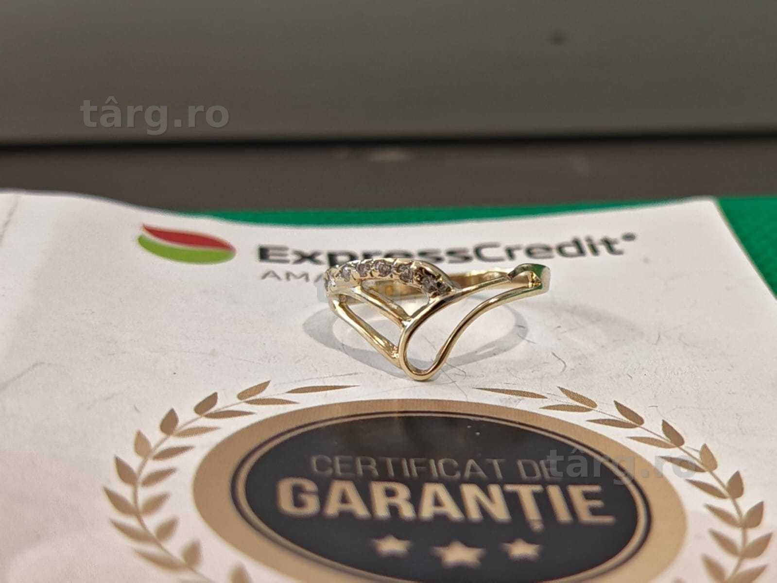 Inel 14K 1.52g (AG44 B.6975.4) GARANTIE 24 LUNI 2
