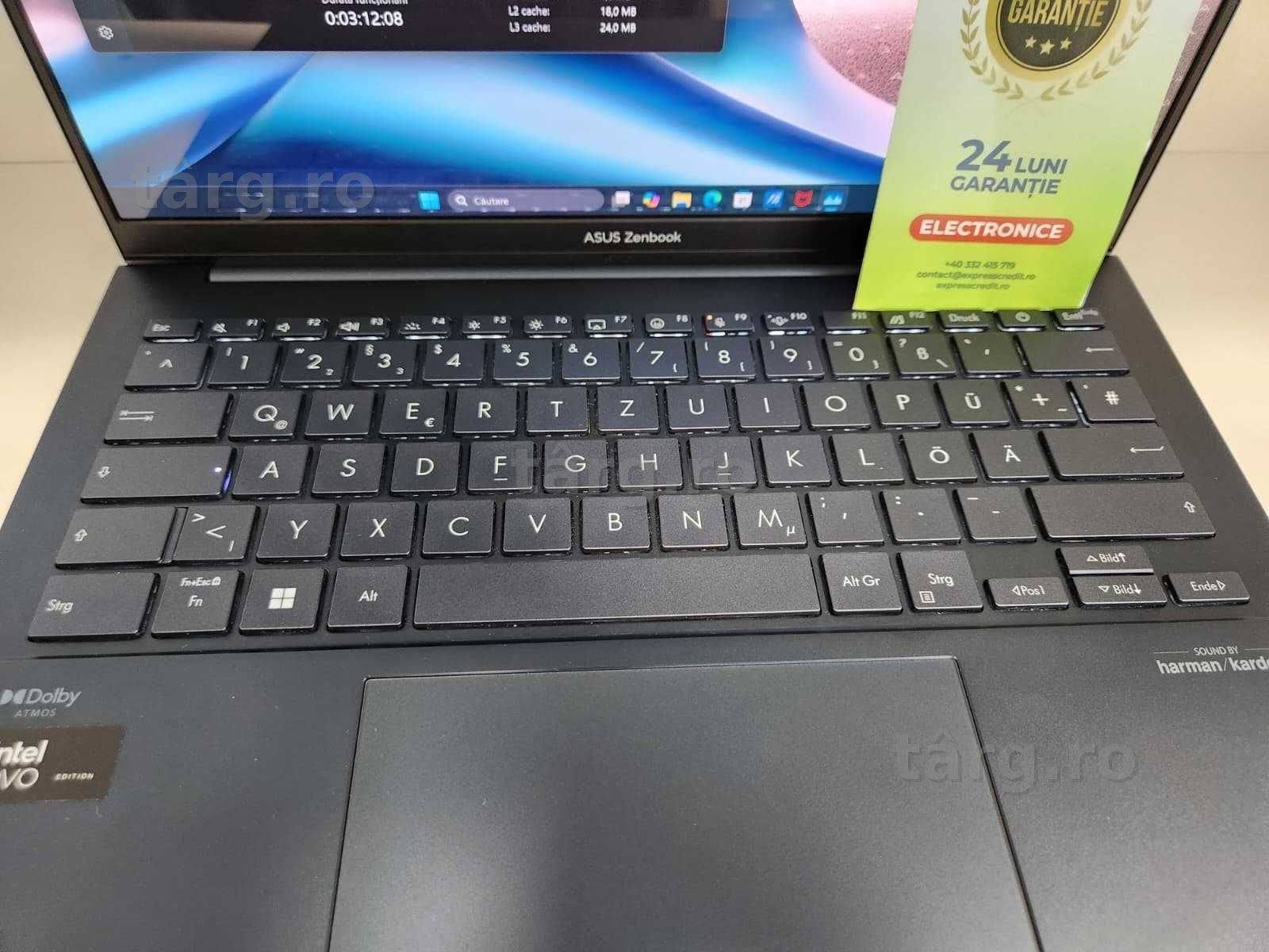 Laptop Asus ZenBook UX3405M Intel Ultra 7 155H (Ag8 Tudor/B75344) – Garantie 2 Ani! 2