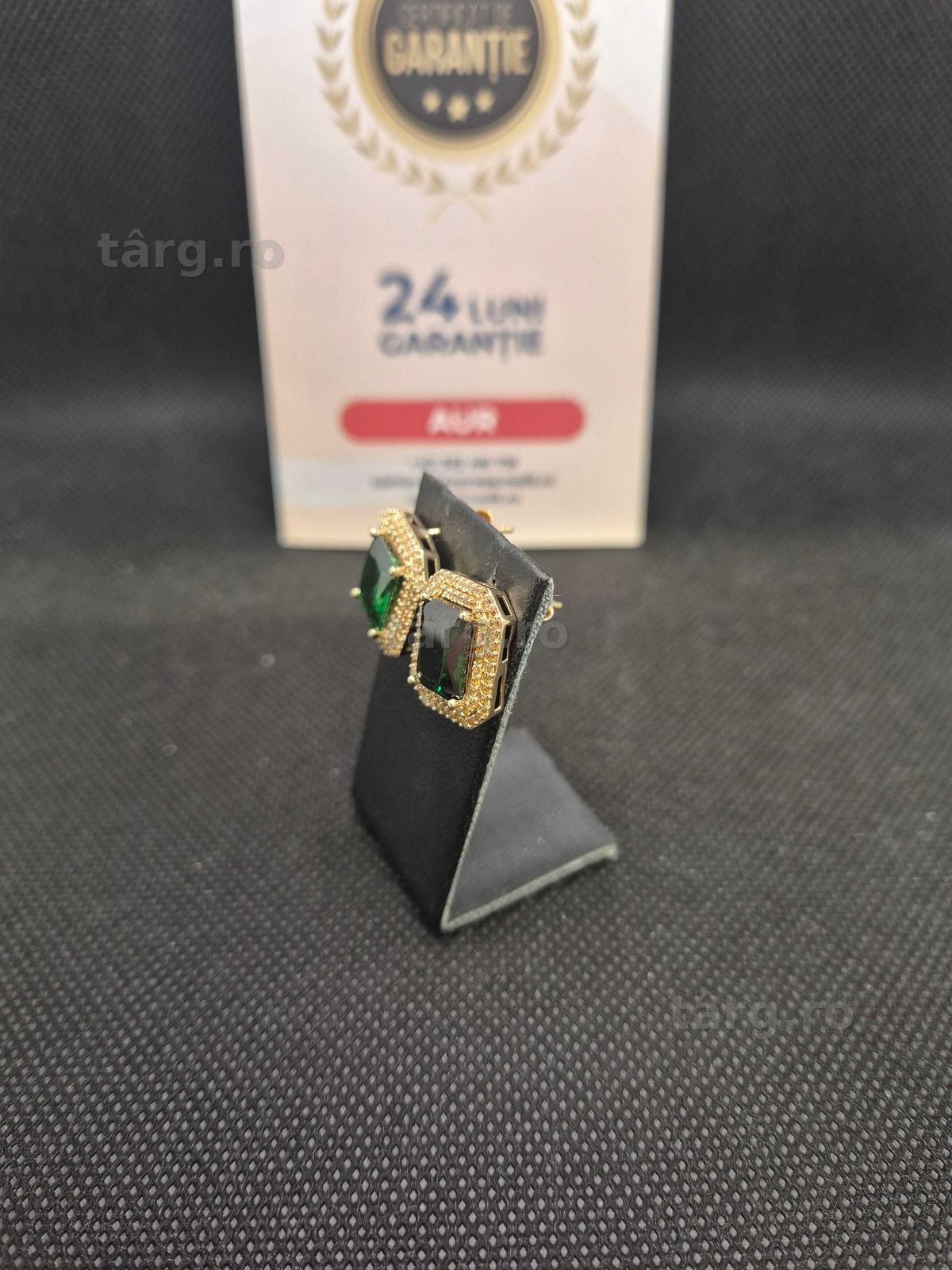 Cercei aur 14K 2.87g (49640.2 Ag11 Piata Nicolina) Garantie 2 ani! 3
