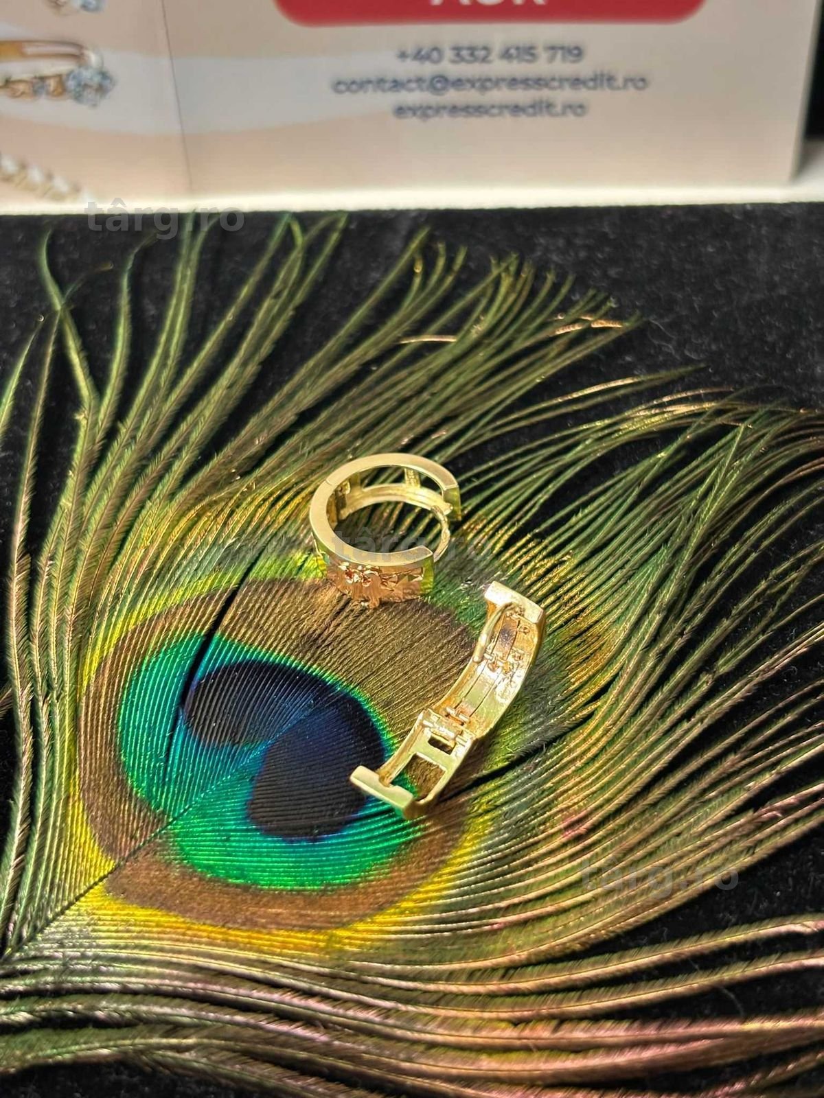 Cercei aur 14k 2.38g (B.60363-Tatarasi) Garantie 2 ani -1190 lei 4