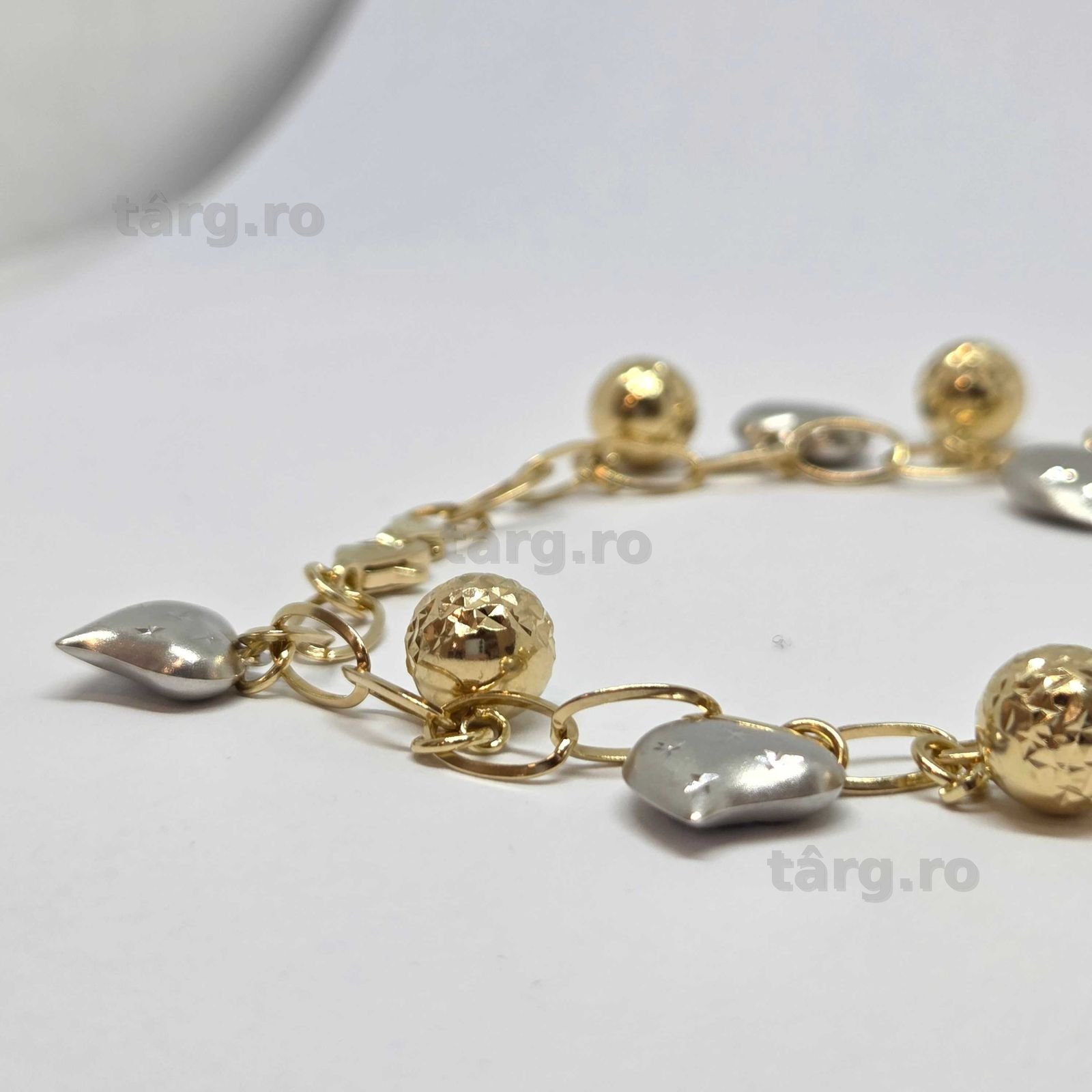 Bratara Aur 14K 9.25g (Ag1 Alexandru B54362.74) Garantie 2 Ani! 3