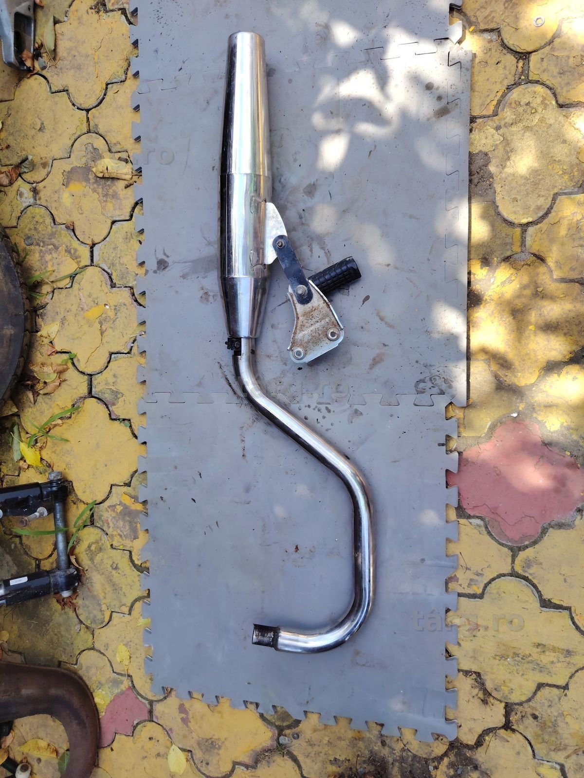 Evacuare tobă chopper Aprilia Classic Red Rose 125
