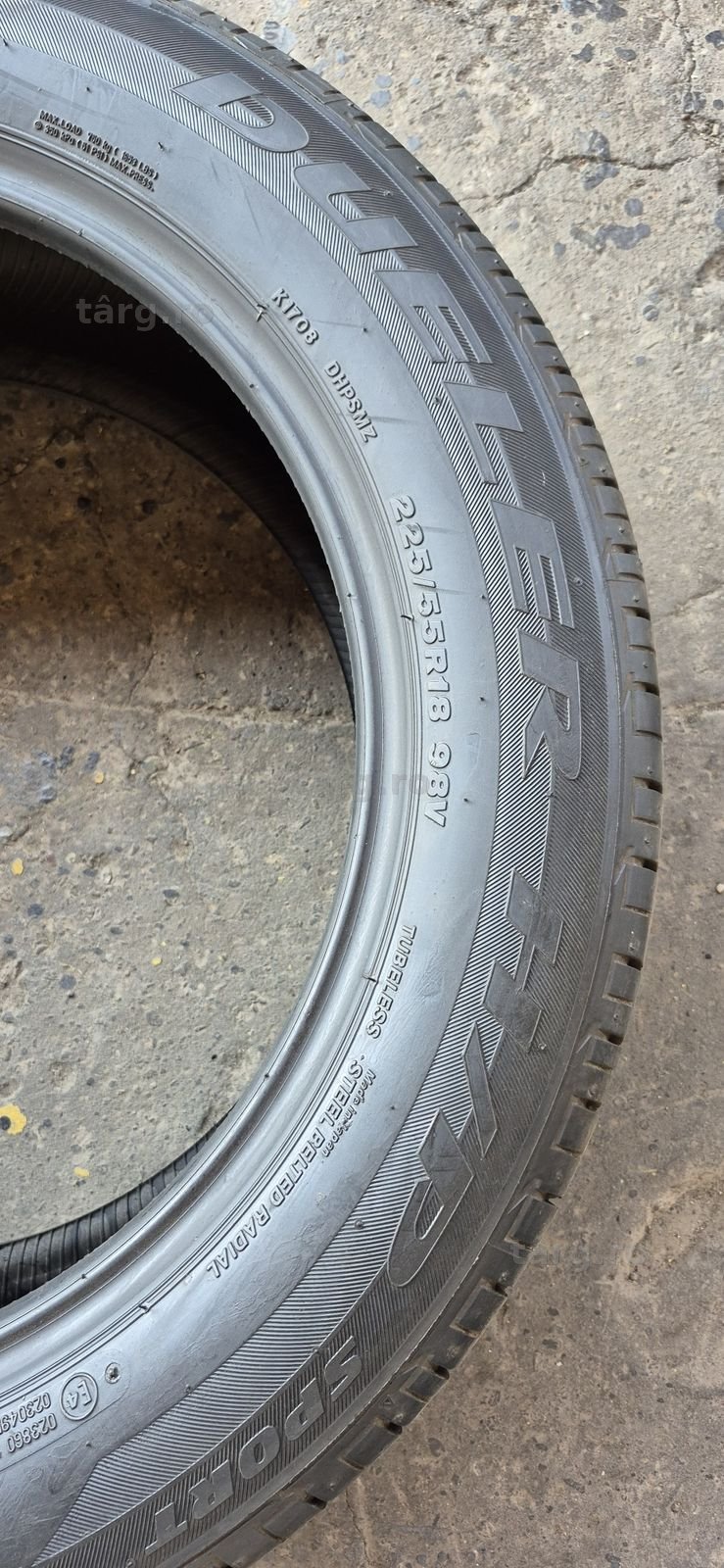 4 anvelope vara ca noi Bridgestone 225/55/18.Pretul este pe bucata. 6