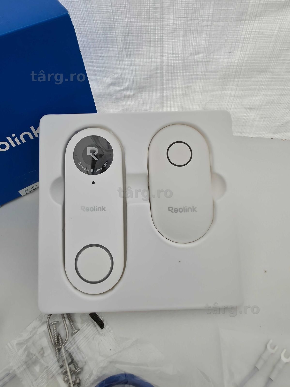 Sonerie Videointerfon Reolink D340P, vedere nocturna, camera 5MP PoE 2