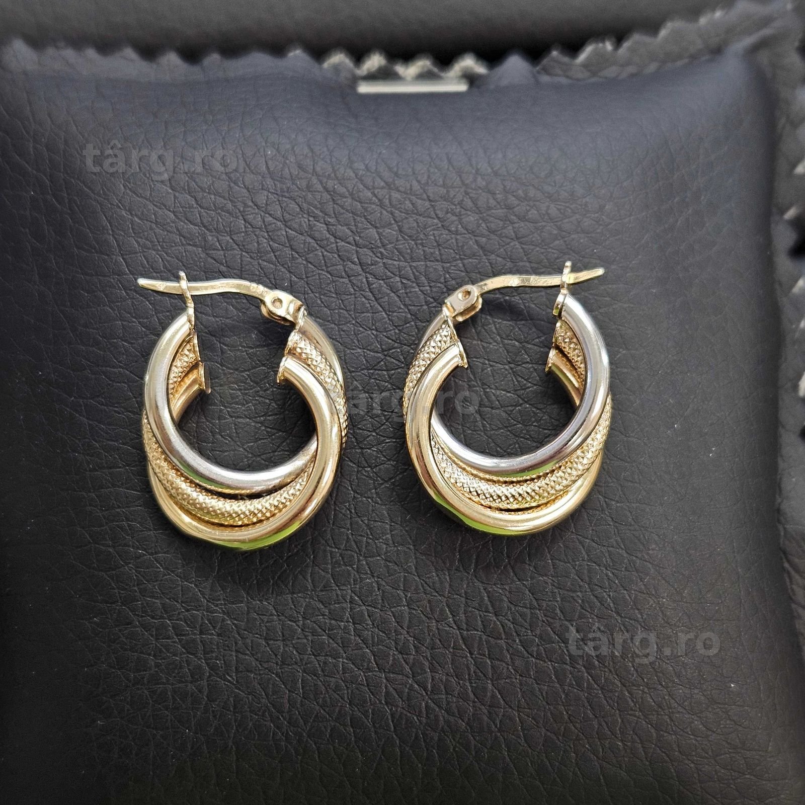 Cercei Aur 14K - 4.23 grame / 2115 lei ( B34363.5 / Ag28 Doi Baieti )