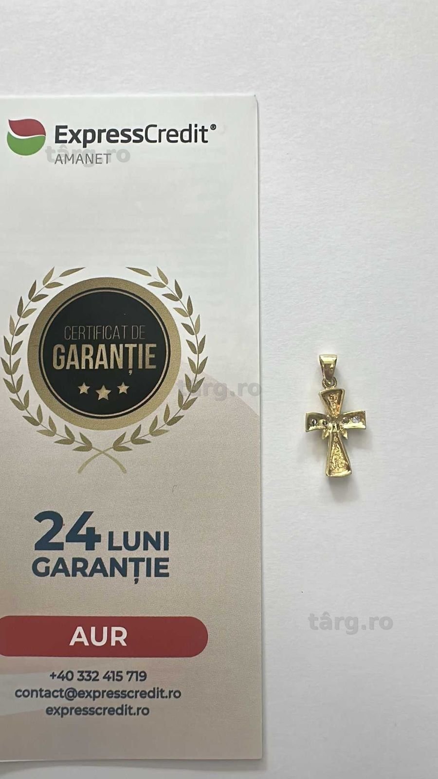 Pandantiv din aur (AG32 B4865.1-ag45) 2 ANI GARANTIE! 2