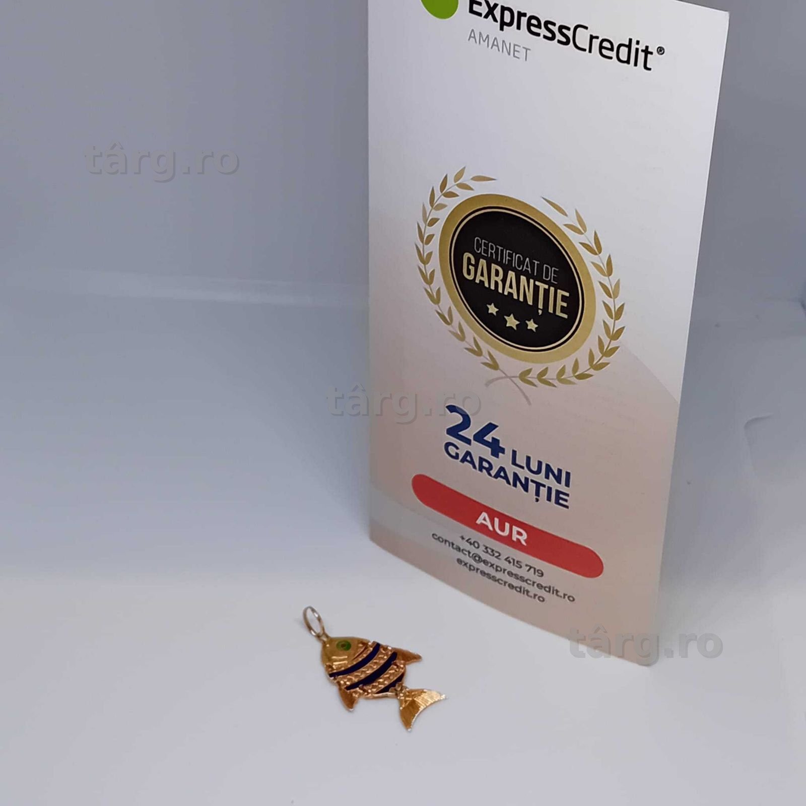 Pandantiv Aur 18K 3.61g (Ag4 Dacia B.51844.2) Garantie 2 ani