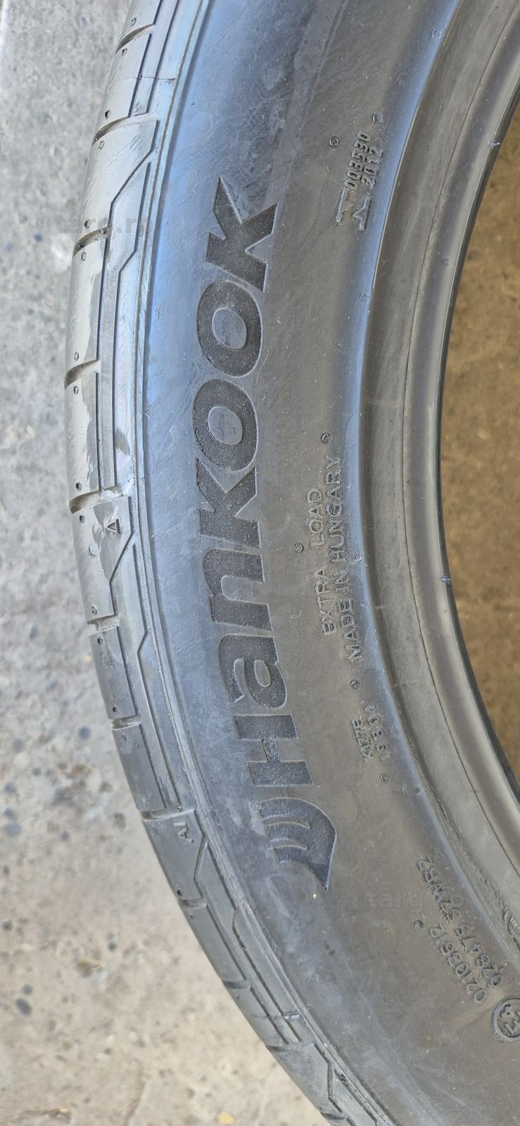 2 anvelope vara Hankook 275/45/19,ca si noi.Pretul este pe bucata 4