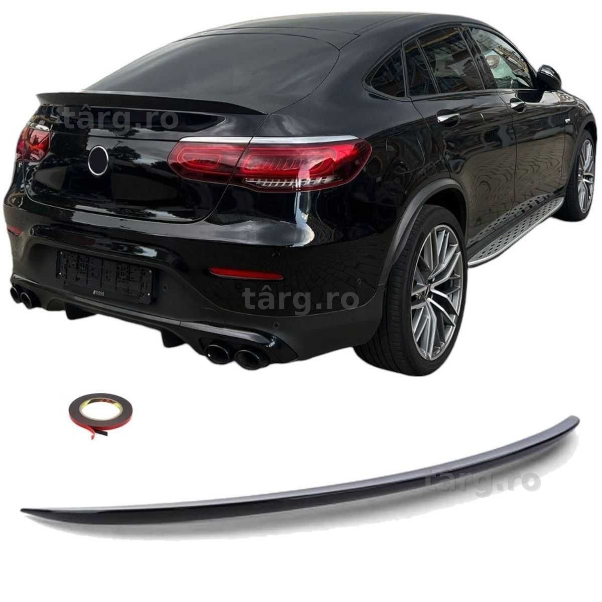 Eleron Lip Codita Portbagaj Mercedes C253 GLC Coupe AMG, Negru Lucios