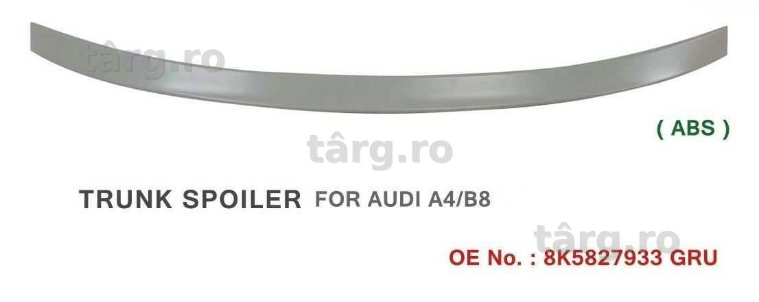 Eleron spate portbagaj Audi A4 B8 Face-lift negr lucios 8K5827933 GRU