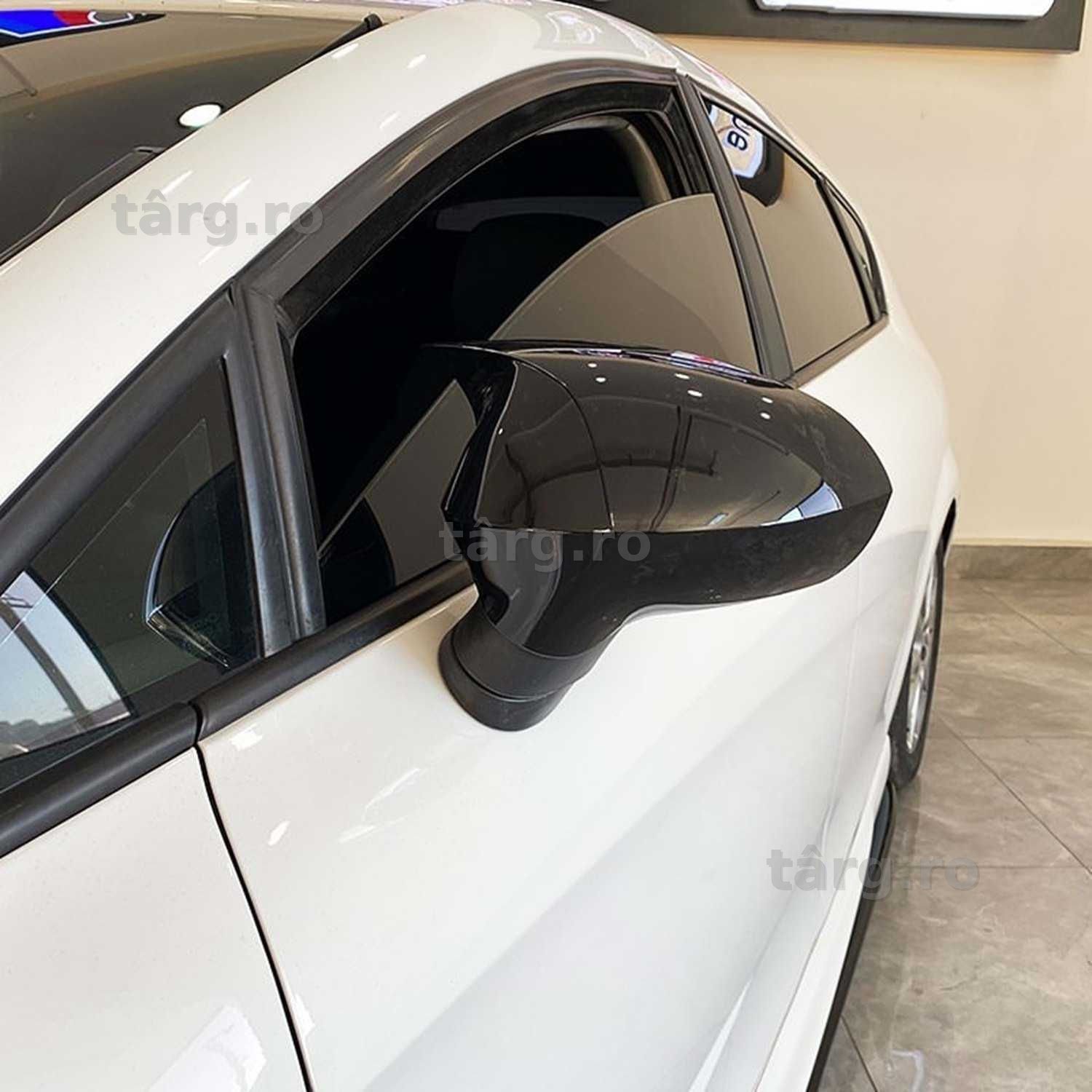 Capace Oglinzi Batman Seat Leon 2 Facelift MK2 2009-2012, Negru Lucios