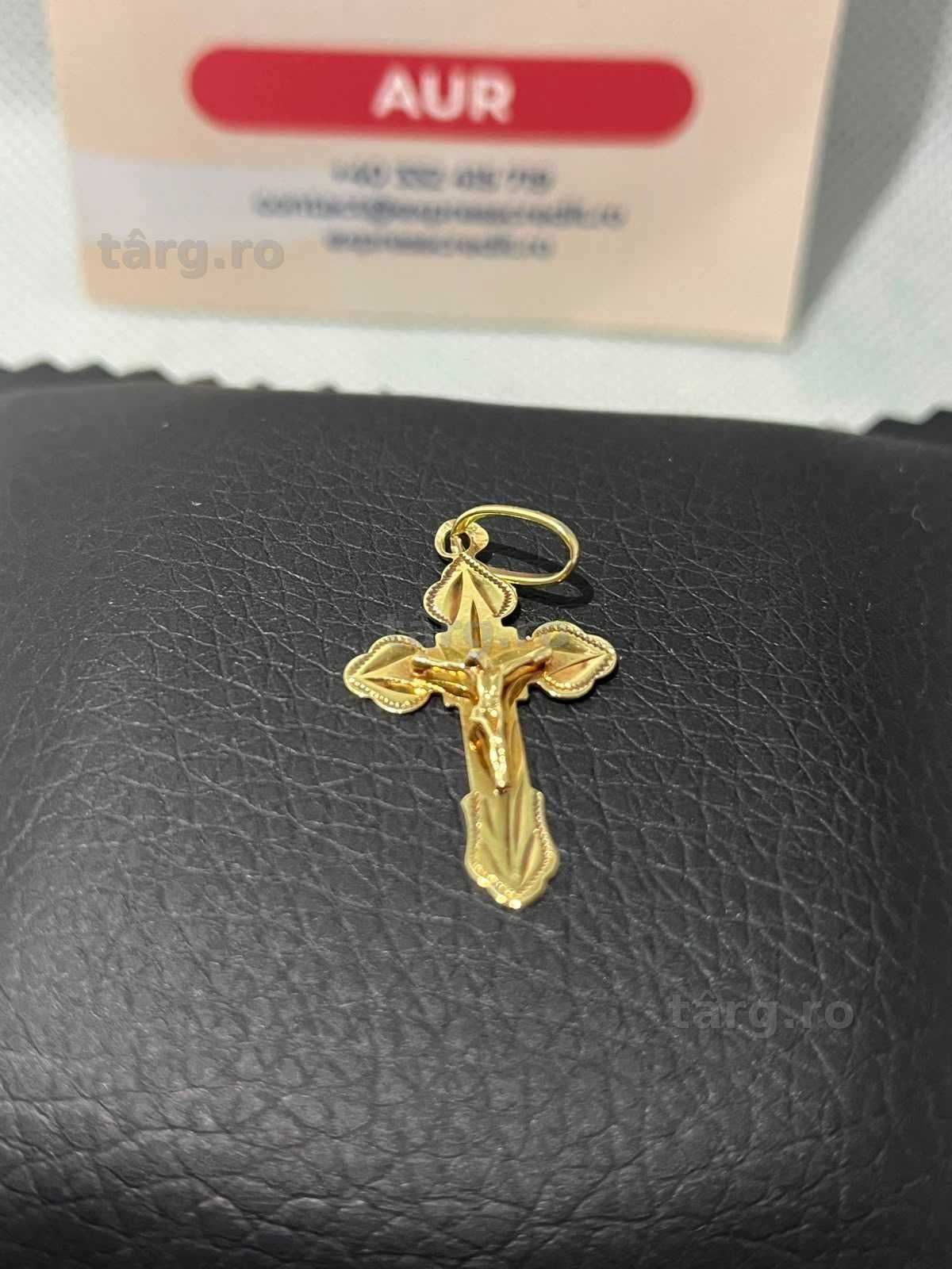 Medalion Aur 14K (Ag18 Tutora b.28366.1) Garantie 2 ani! 2