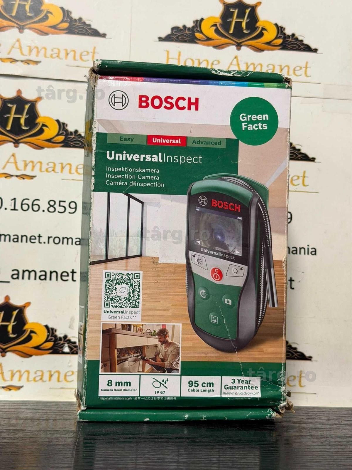 Hope Amanet P10/Bosch UniversalInspect camera de inspectie 8 mm