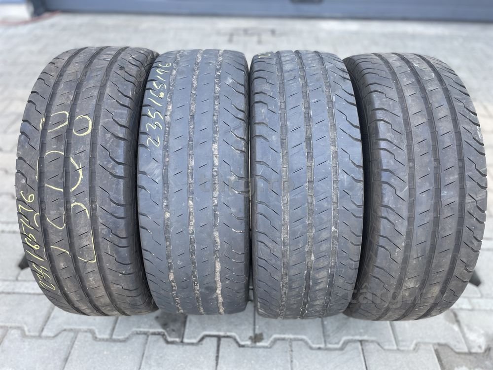 4x 235/65R16C CONTINENTAL ContiVanContact 100