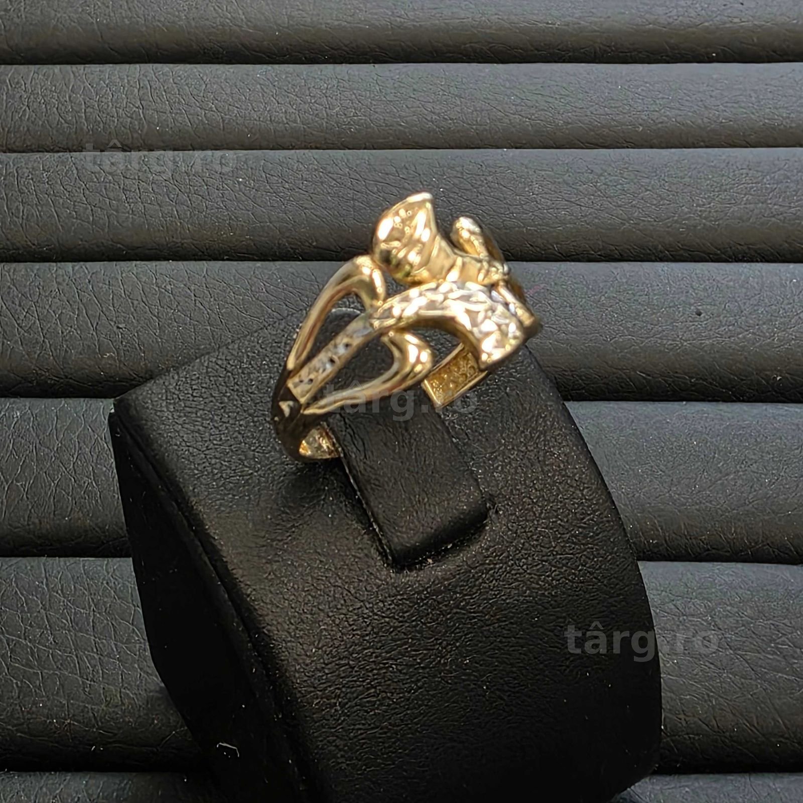 Inel Aur 14K - 2.26 grame / 1130 lei ( B34203.1 / Ag28 Doi Baieti ) 2