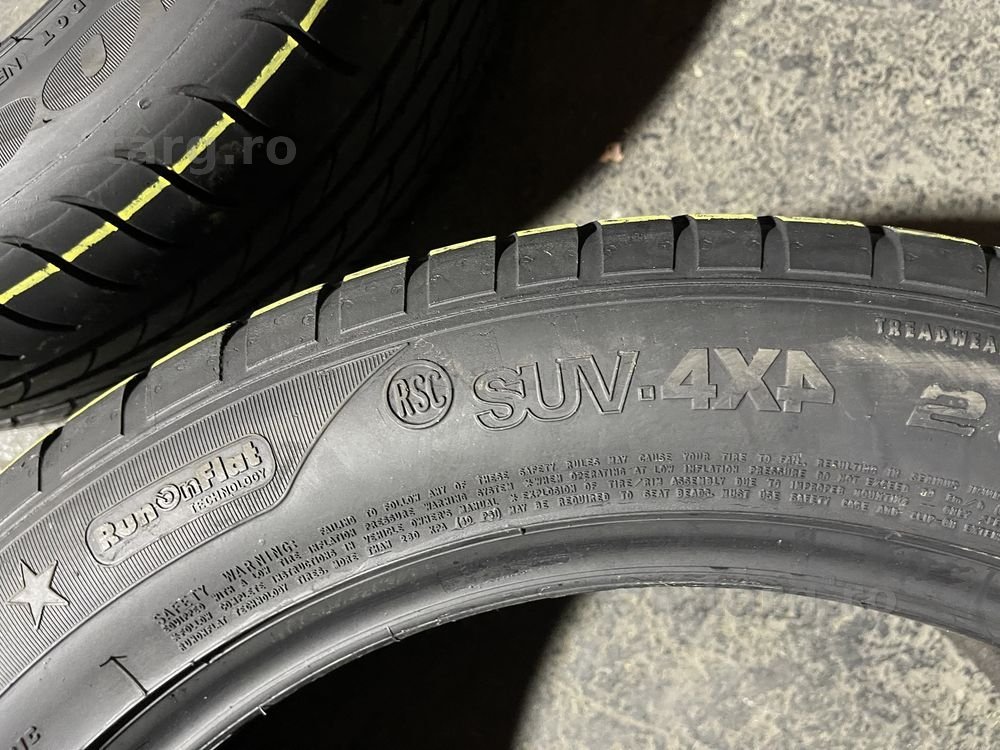 2 anvelope de vara 255/50/19 GOODYEAR RFT 7