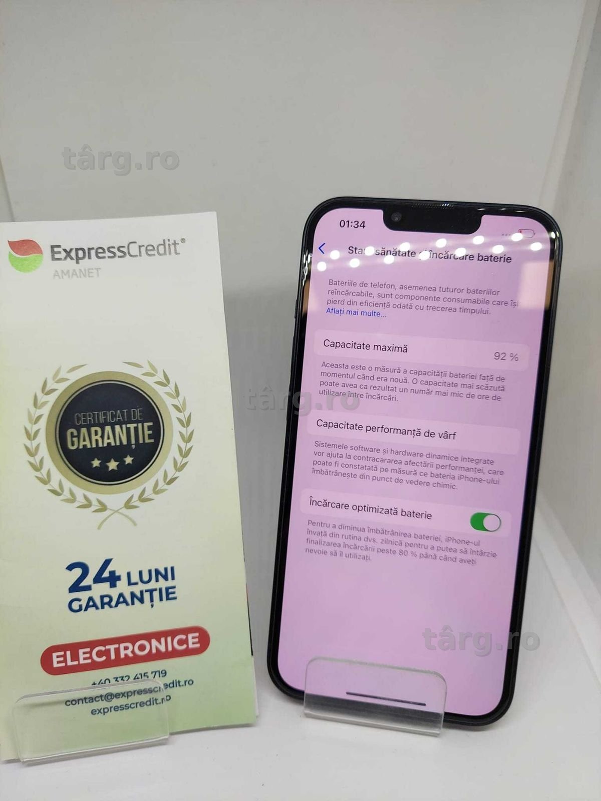 Iphone 14 128GB 92% bateria [34694/30 Pacurari 2] Garantie 2 ani! 3