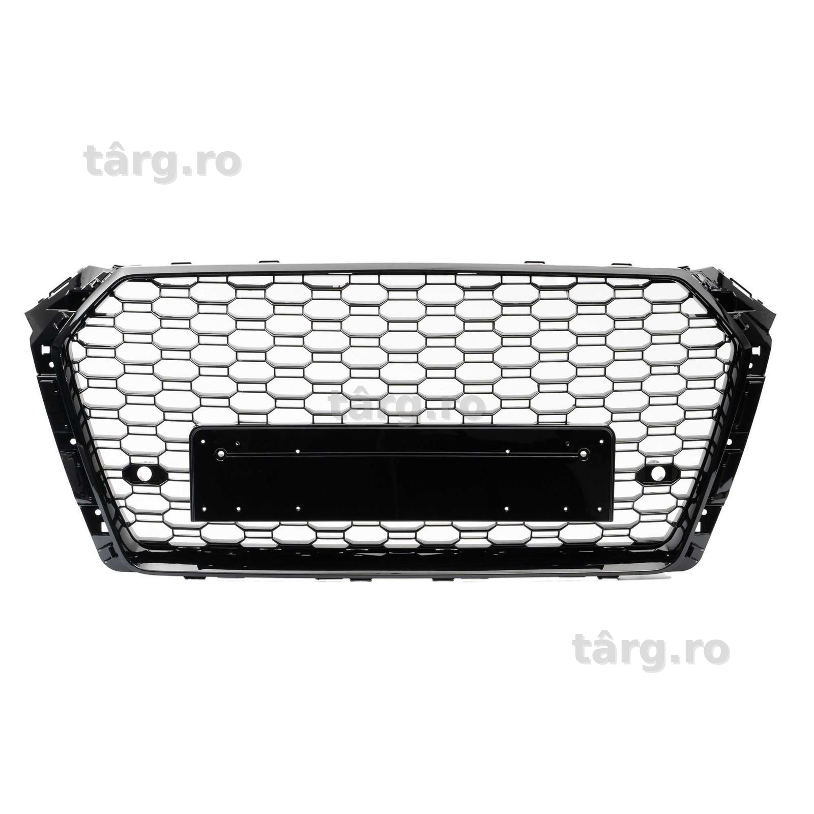 OFERTA - Grilă fără emblemă, negru lucios Audi A4 B8 model 2008-2012