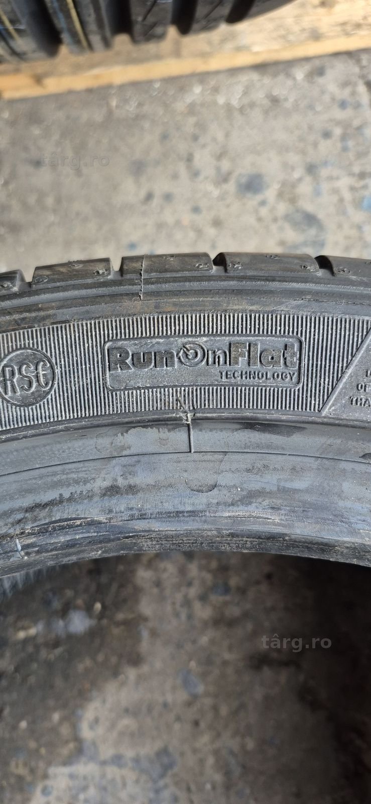 2 anvelope vara runflat noi Dunlop 275/35/19.Pret/bucata 6