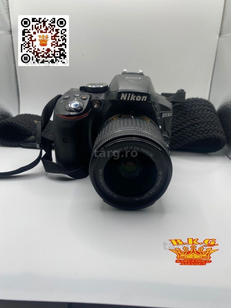 Nikon D5300 + obiectiv 18-55mm Amanet BKG