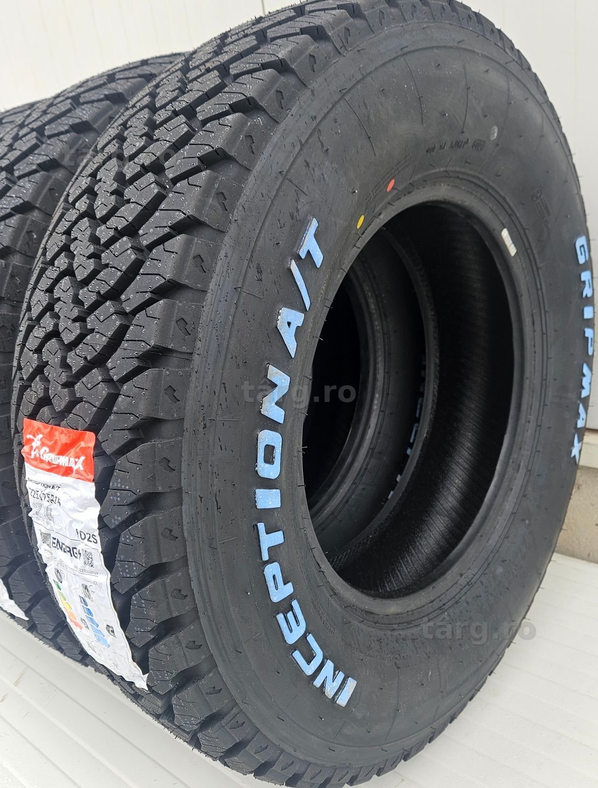 225/75 R15, 102S, GRIPMAX Inception A/T, Anvelope All Terrain M+S 3