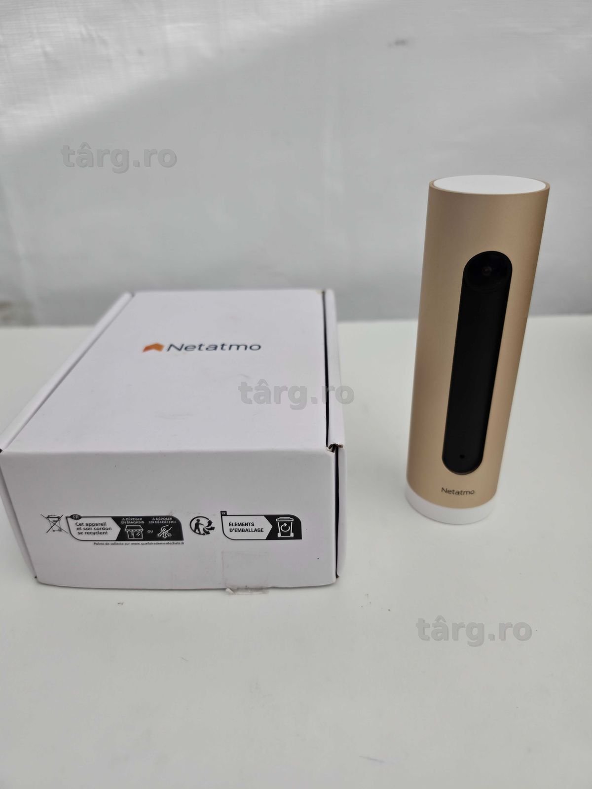 Cameră de supraveghere IP Netatmo Welcome 1920 x 1080p, pentru interior, conexiune WiFi 3