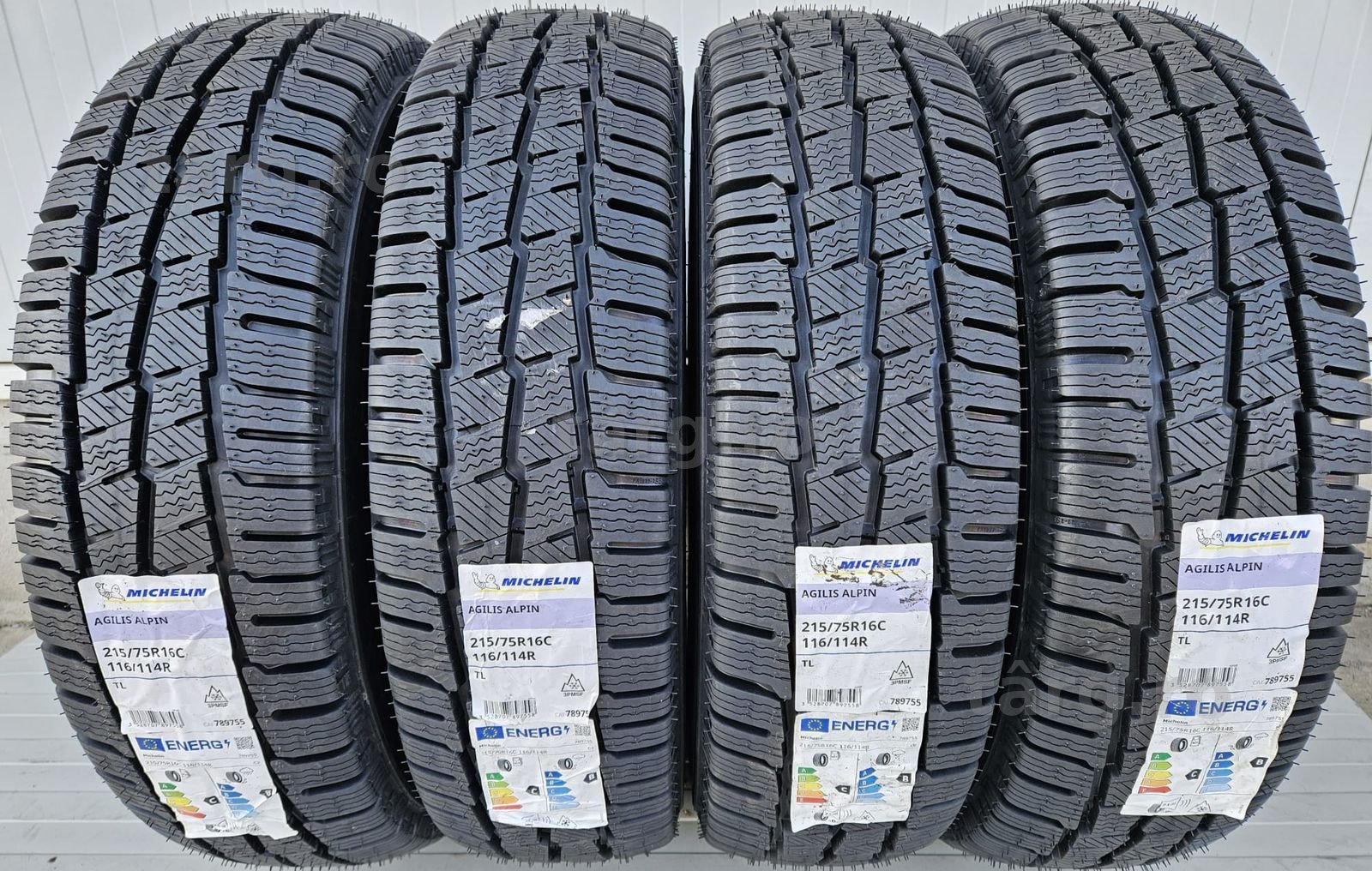 215/75 R16C, 116, MICHELIN Alpin (Made in France), Anvelope iarna M+S