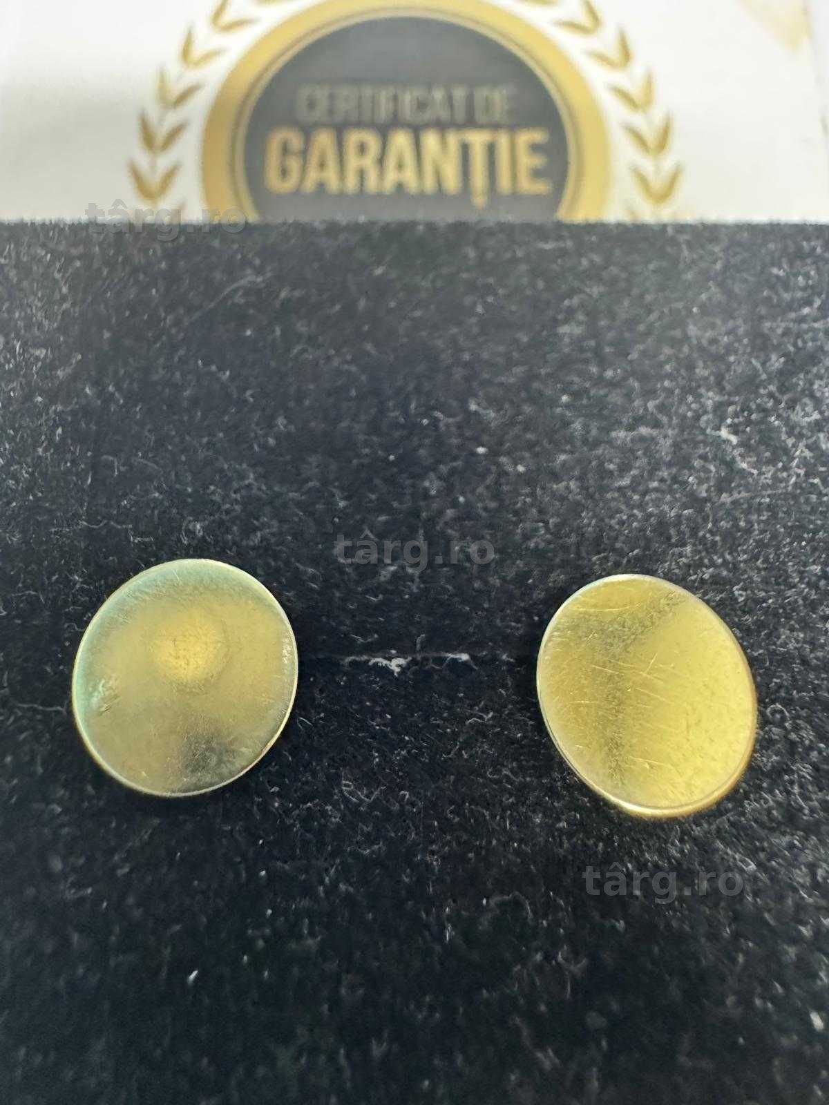 Cercei din aur 14k (69665.1/ 10 Pacurari 1) Garantie 2 ani! 3