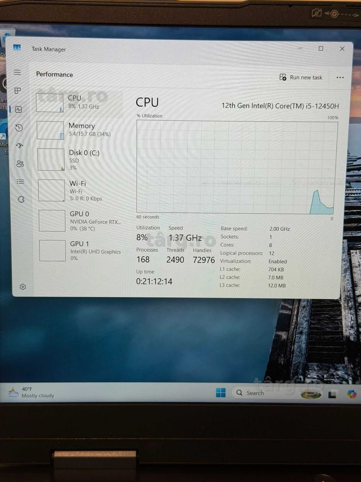 Hope Amanet P10/Laptop Lenovo IDEAPAD 3 GAMING 5