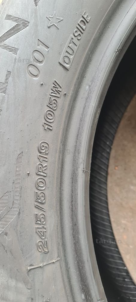4 anvelope vara Bridgestone 245/50/19 6