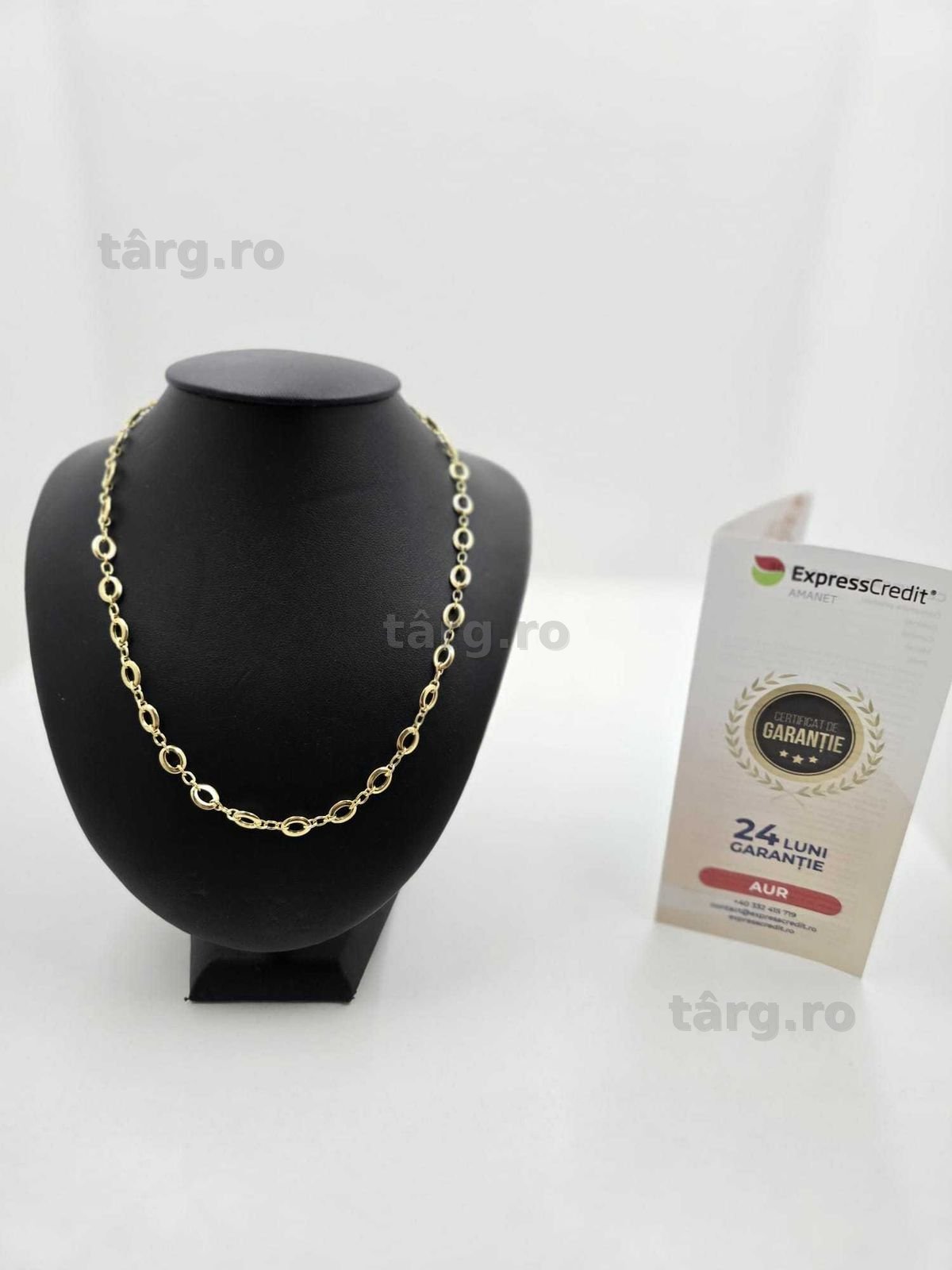 Lant 18K 7.15gr (Ag25 Belvedere B.42295)-Garantie 2 Ani!