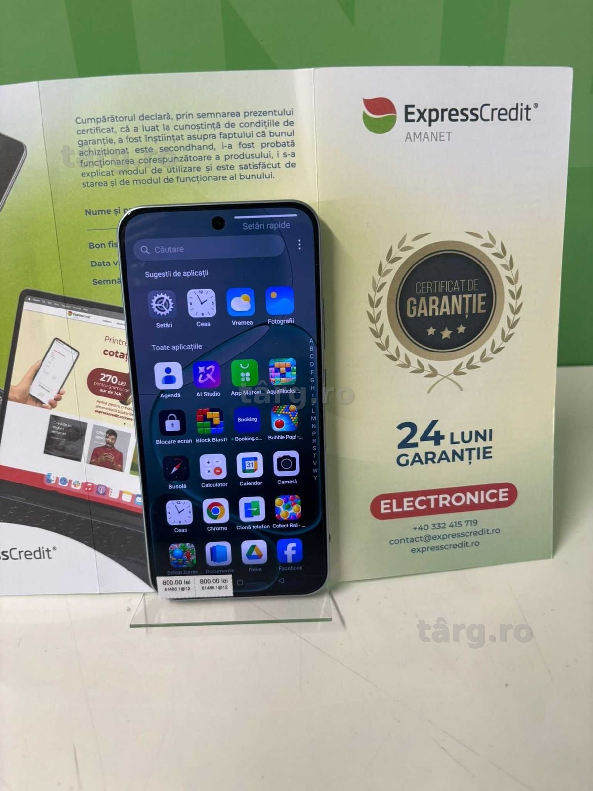 Telefon Oppo A6 Pro 5G (B.61488-Tatarasi) Garantie 2 ani-780 lei 2