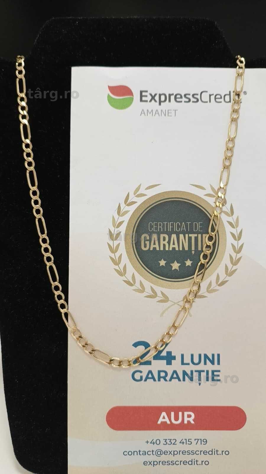 Lant aur 14K 11.45gr [AG24 Harlau B.45209.1] Garantie 2 ani! - Ridicare din agentie!