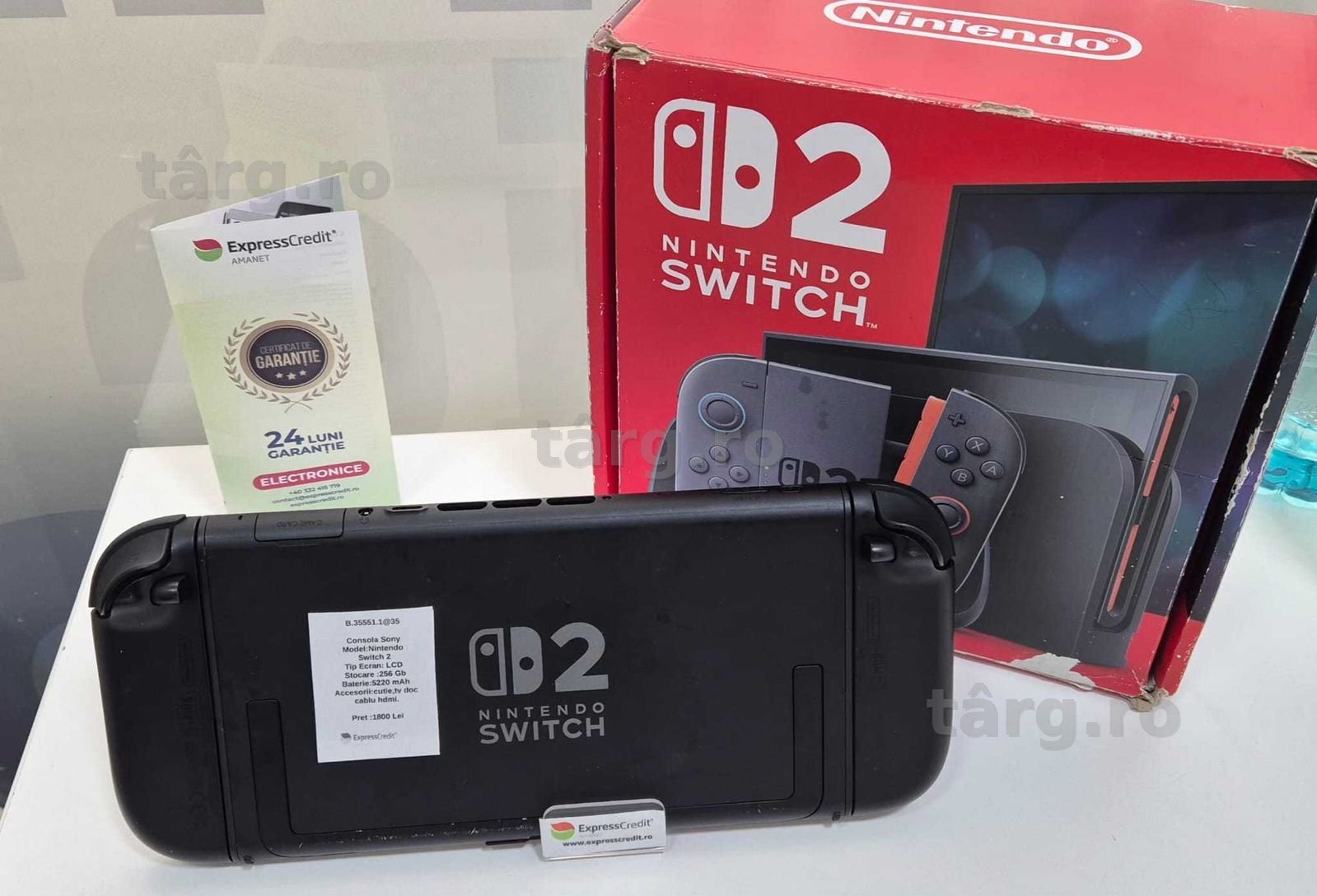 (AG46) Consola Nitendo Switch 2 B.35551 Garantie 2 ani 2