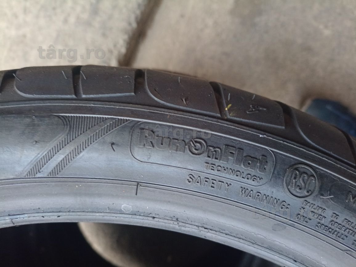 4 anvelope RunFlat de vara Goodyear 2x245/35 R18 2x225/40 R18 8