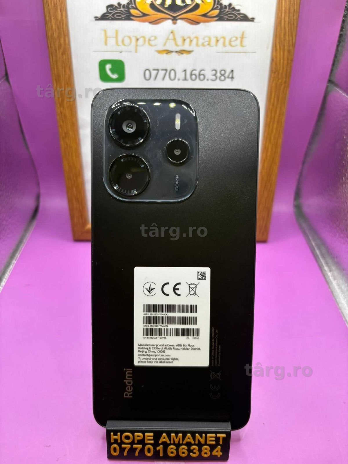 HOPE AMANET P2-Redmi note 14 256 GB/8 RAM 3